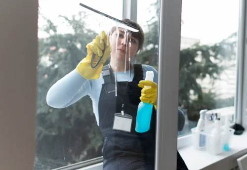 Nettoyage de vitres intérieures et extérieures à Saint-Lin